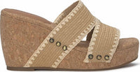 Lucky Brand - Women's Vickta Elastic Wedge Sandal