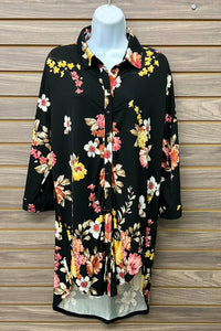 Available - Women's Button-down Floral Dress