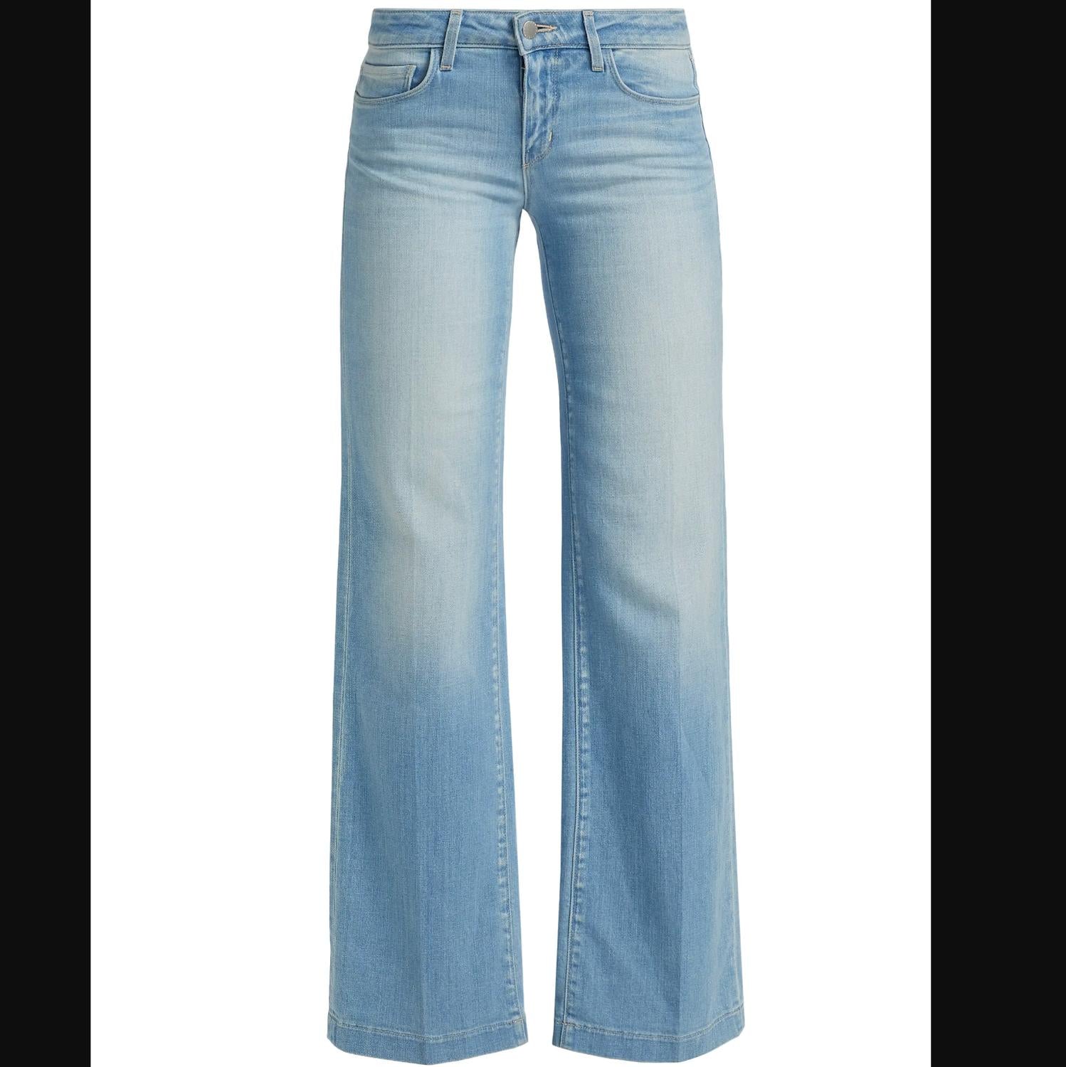 L'Agence - Joanne Low-rise Wide Leg Jean