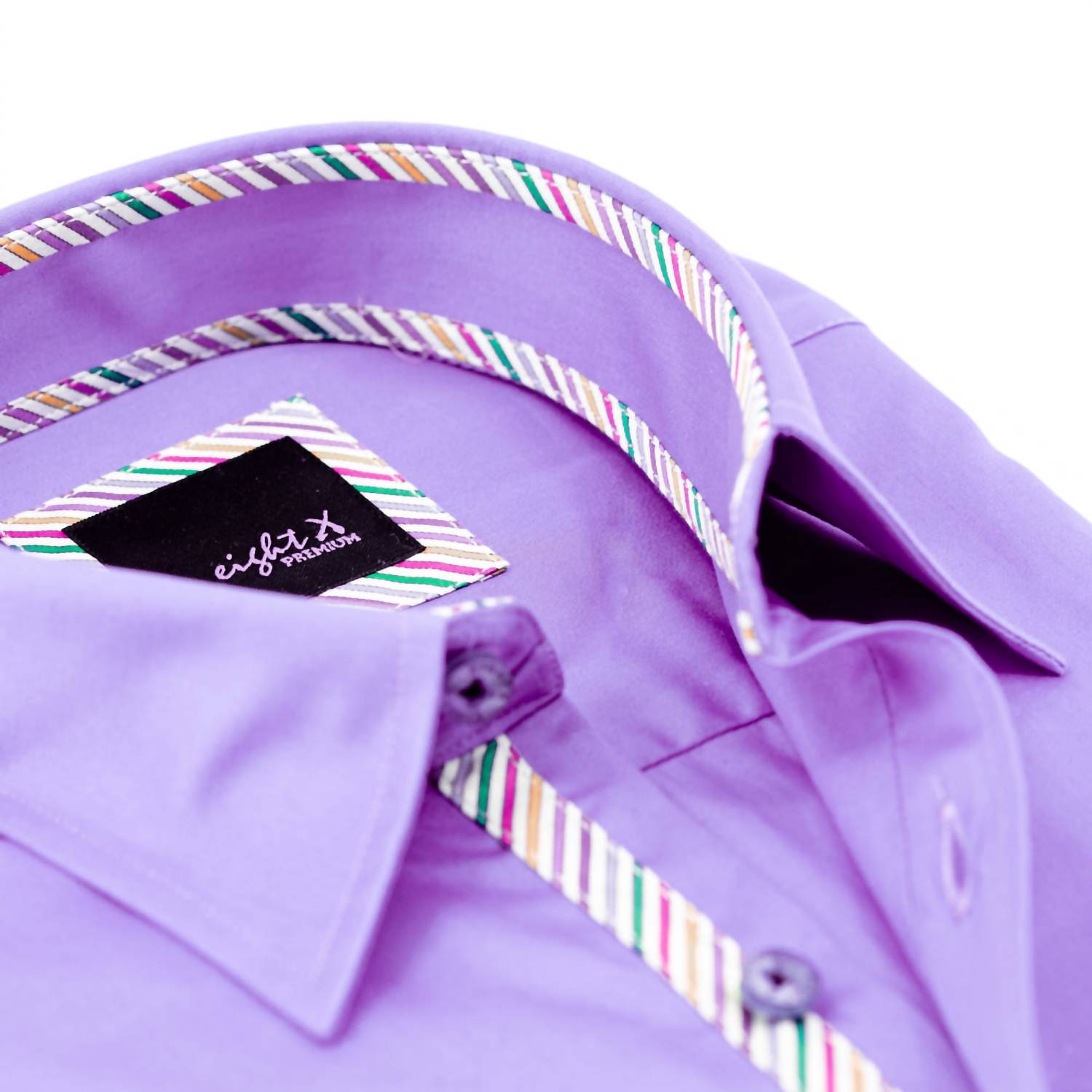 Eight X - Men's Colorful Trim Shirt