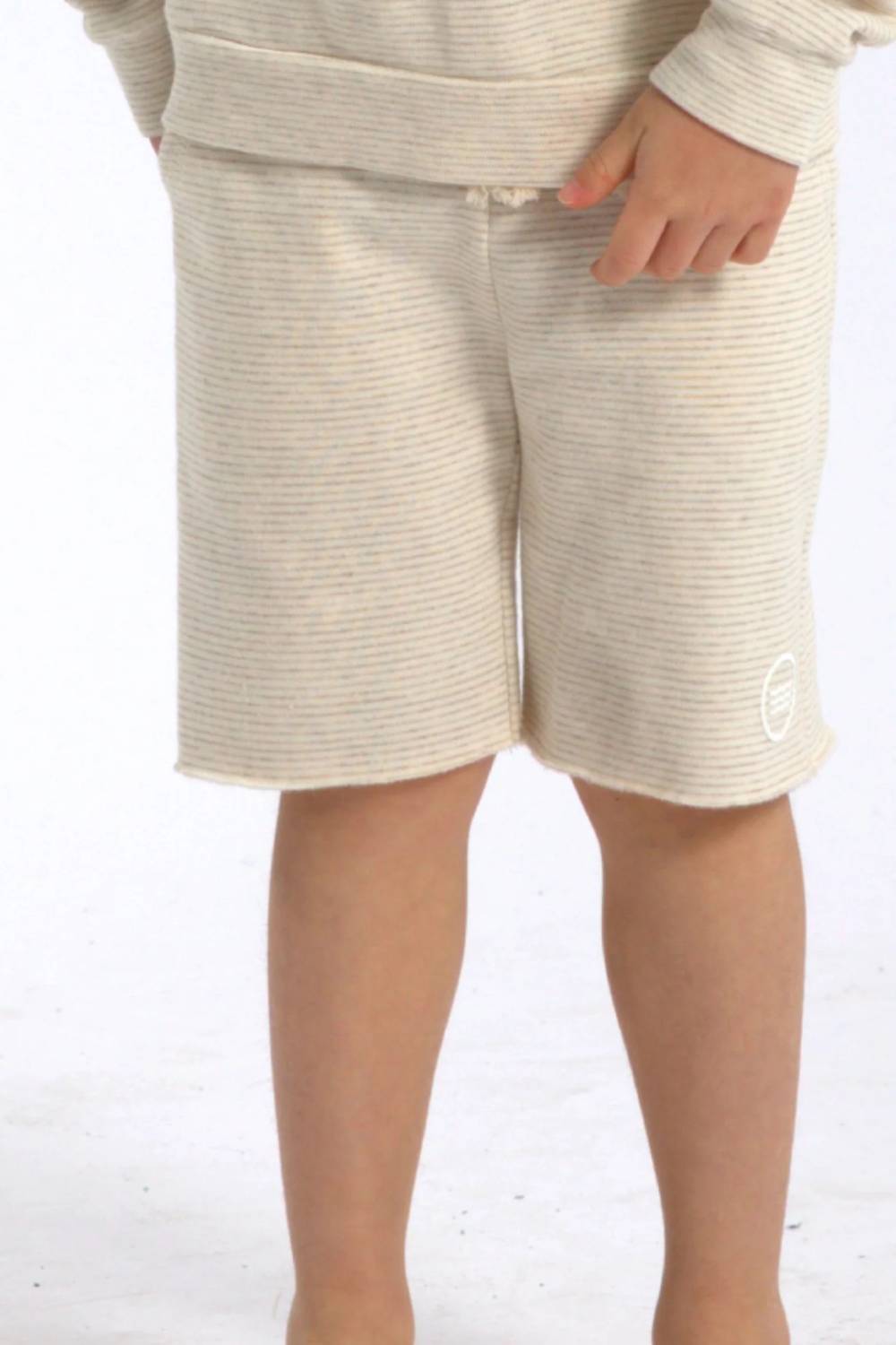 Sol Angeles - Cotton Blend Striped Shorts