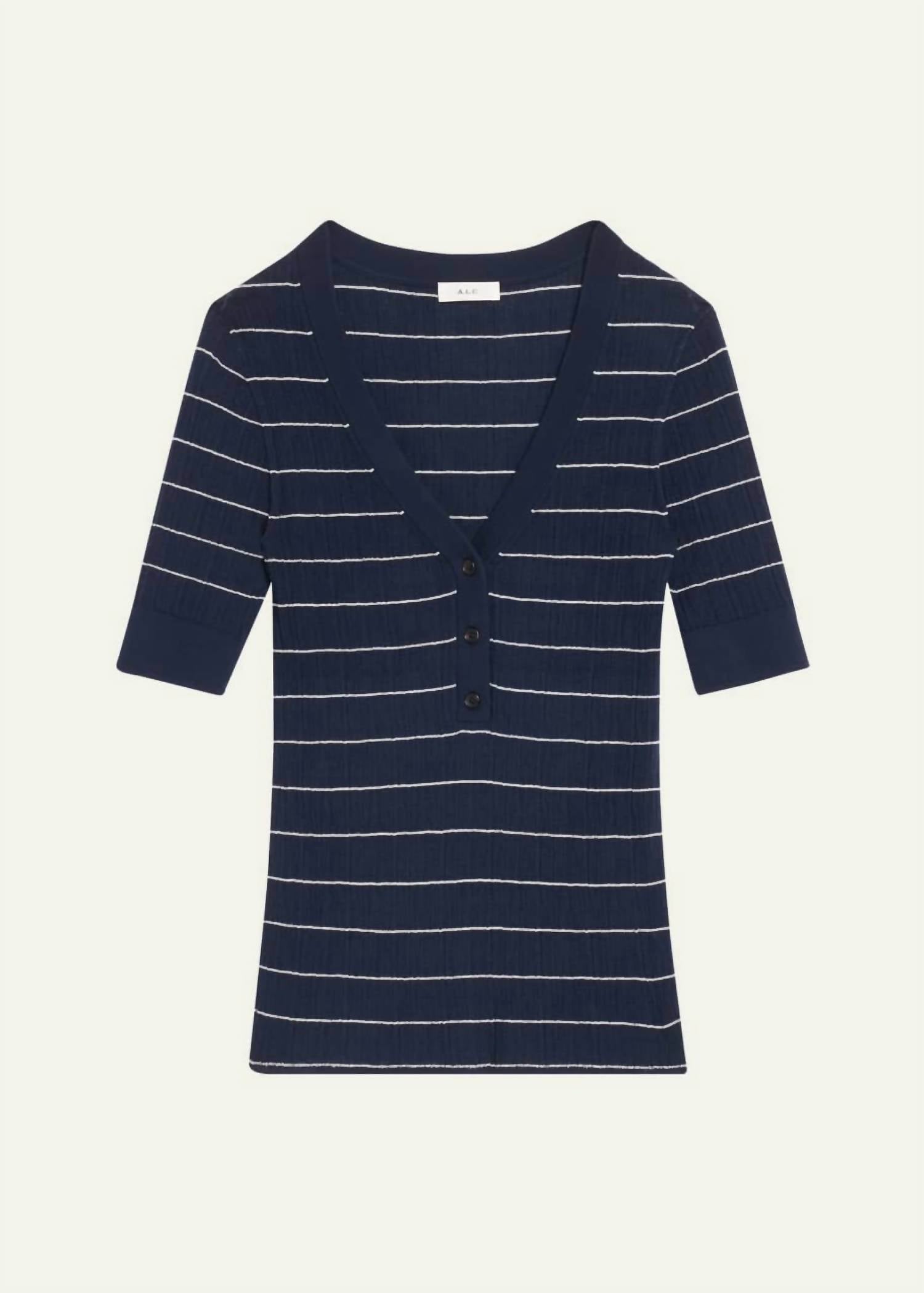 A.L.C. - Francis V Neck Top