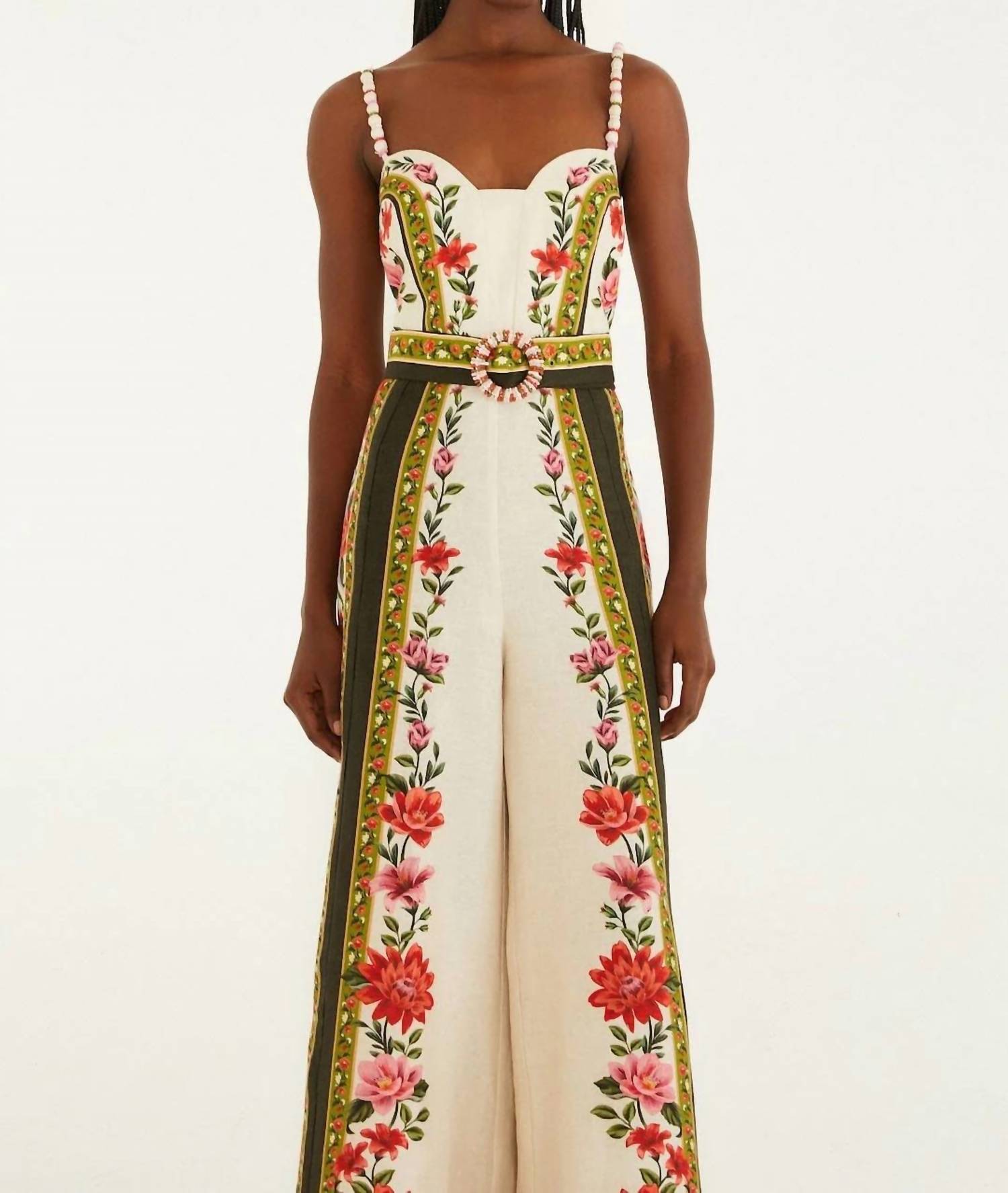 Farm Rio - Wonder Rio Sleeveless Jumpsuit