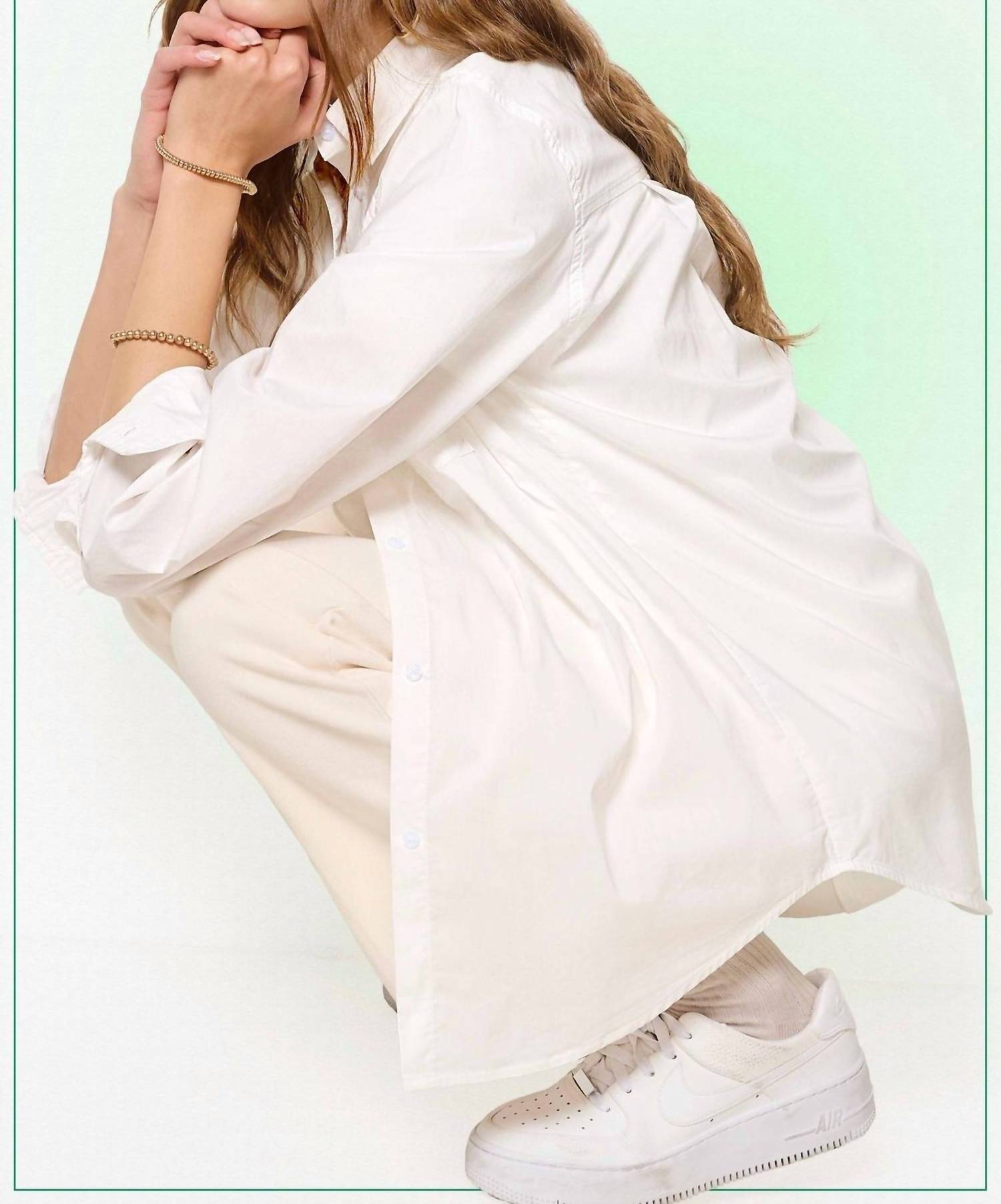 La Miel - Button Down Basic Poplin Shirt