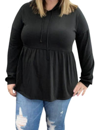 Heimish Usa - Babydoll Hoodie Sweater
