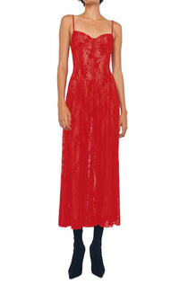 Norma Kamali - Underwire Mid-calf Midi Dress