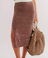 Elan - Golden Hour Midi Skirt