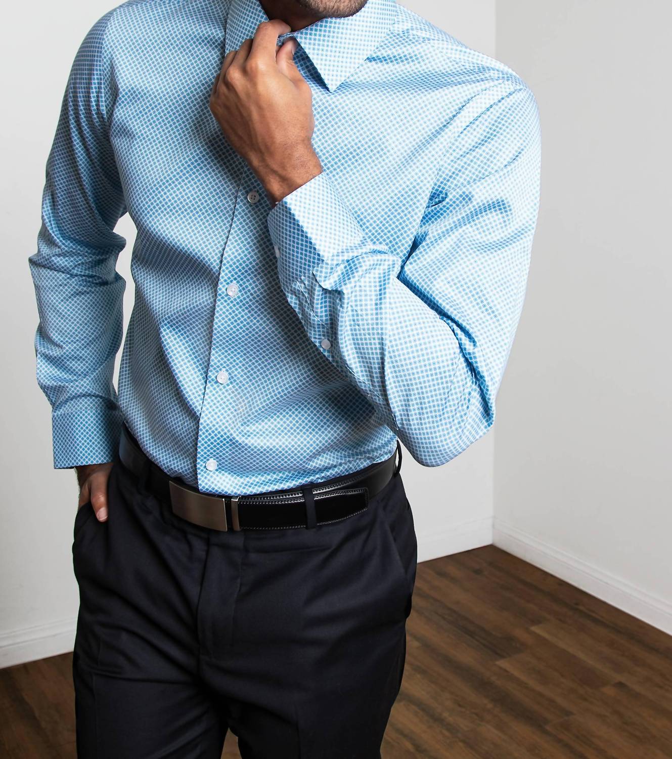 Alynn - Men's Porter Slim Fit Dress Shirt