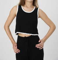 French Connection - Teddy Diamond Knit Camisoles