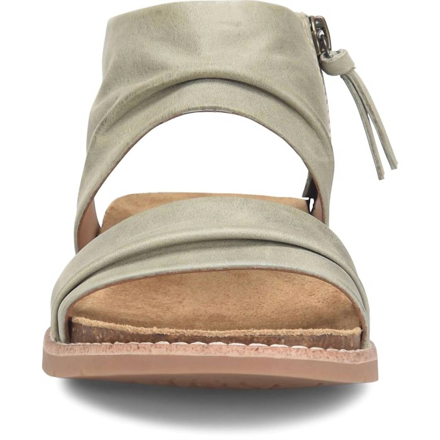Comfortiva Women's Gale Sandal - Wide in sage - women's sandal - view 4