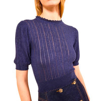 Ulla Johnson - Gemma Short Sleeve Knit Top