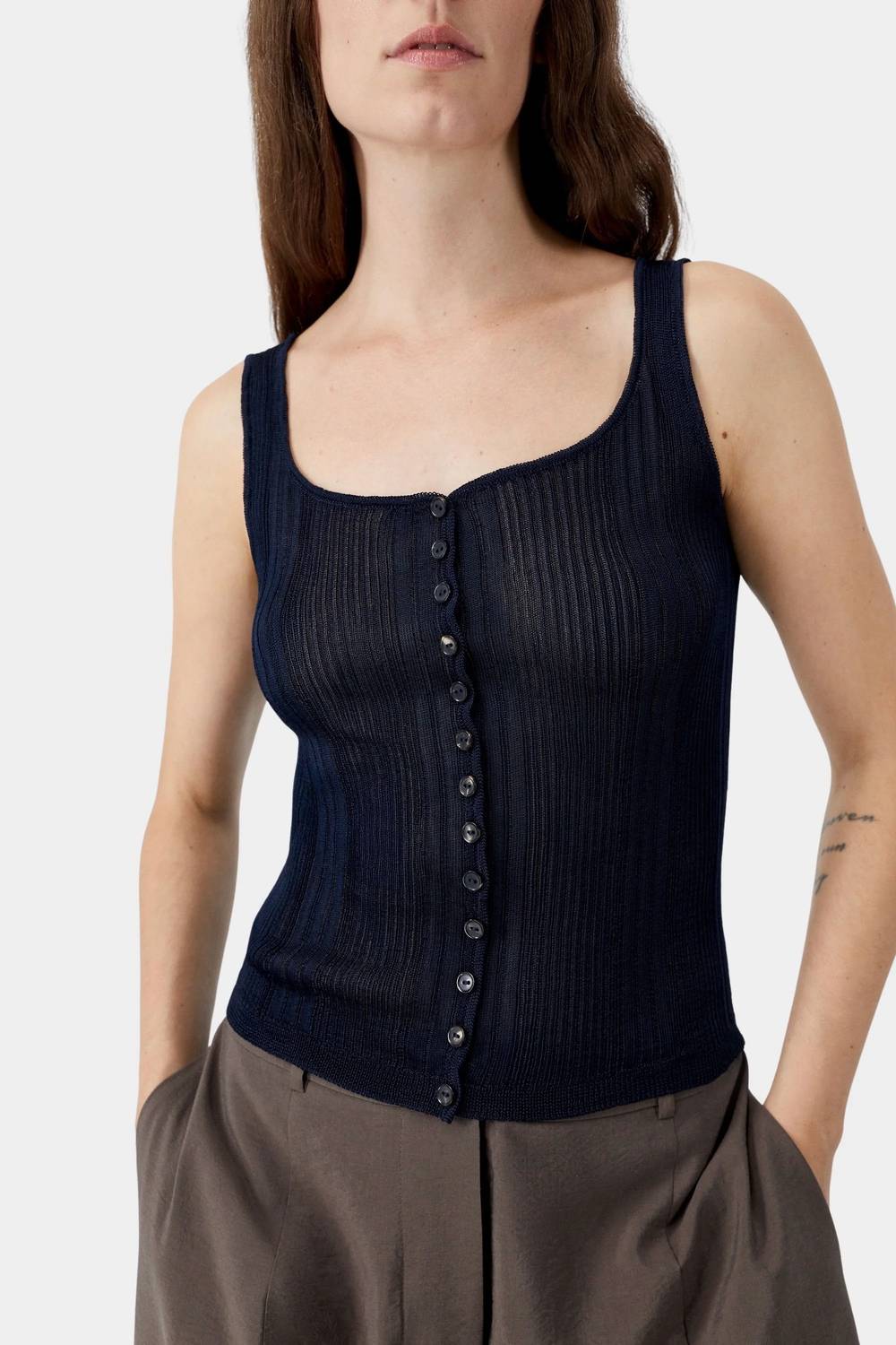 Cordera - Ribbed Tank Top
