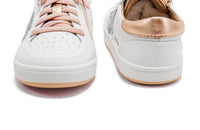 Oldsoles - Girl's Platinum Runner Low Top Sneaker