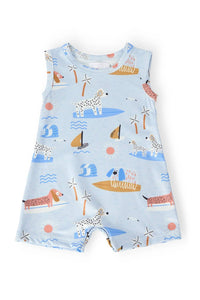 Mila & Rose - Kids Surf's Pup Romper