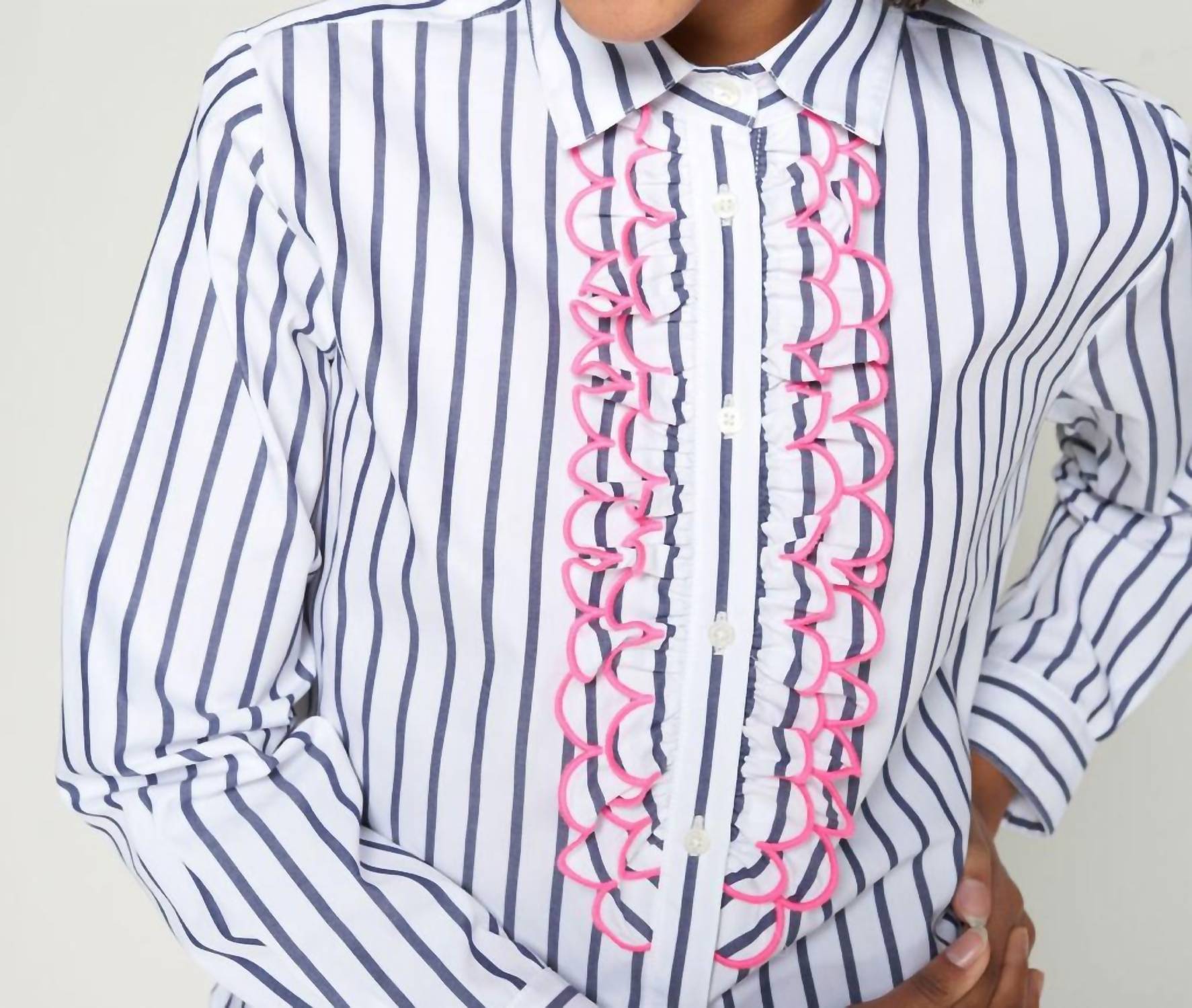 Vilagallo - Lionetta Embroidered Top