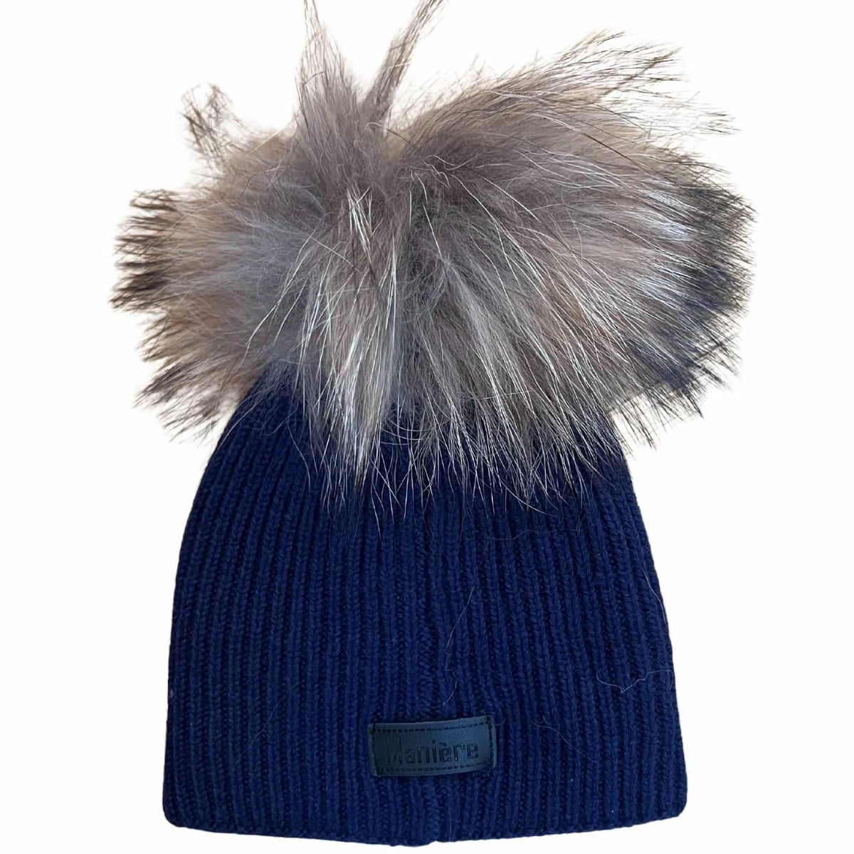 Maniere - Knitted Wool Pom Hat