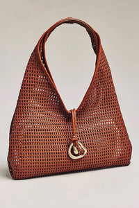 Dolce Vita - Women's Missie Raffia Mesh Tote Bag