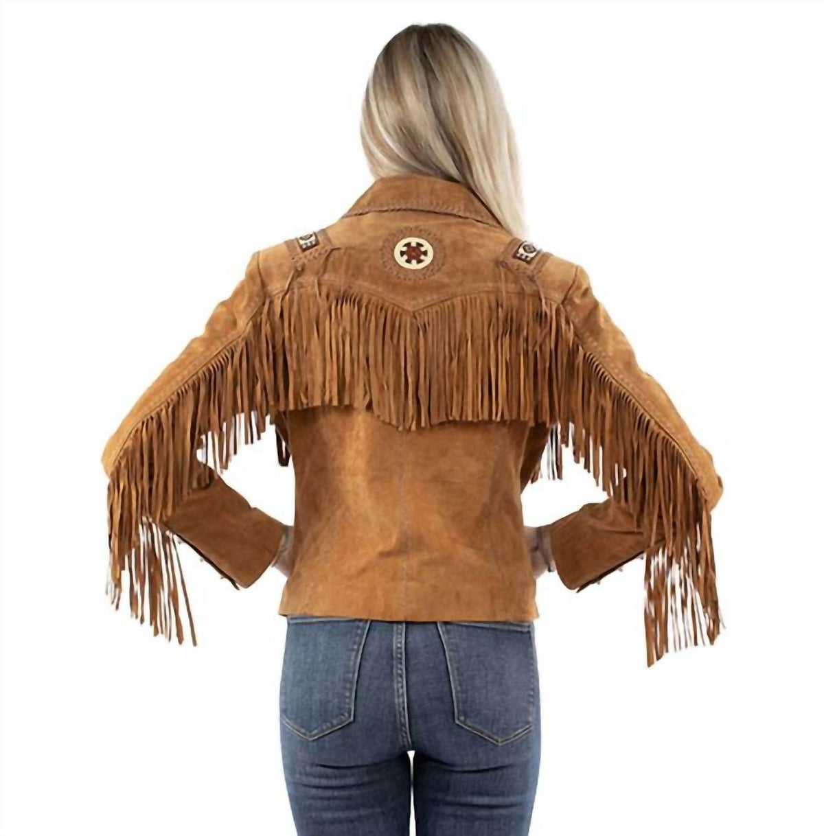 Scully - Fringe and Beaded Suede Jacket