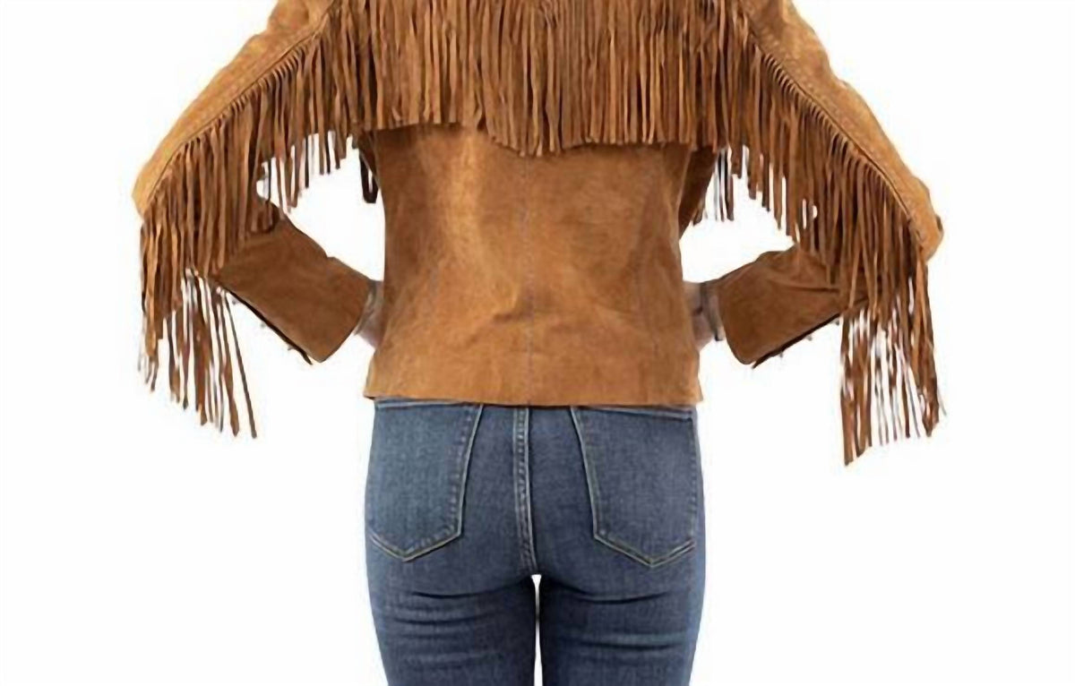 Scully - Fringe and Beaded Suede Jacket