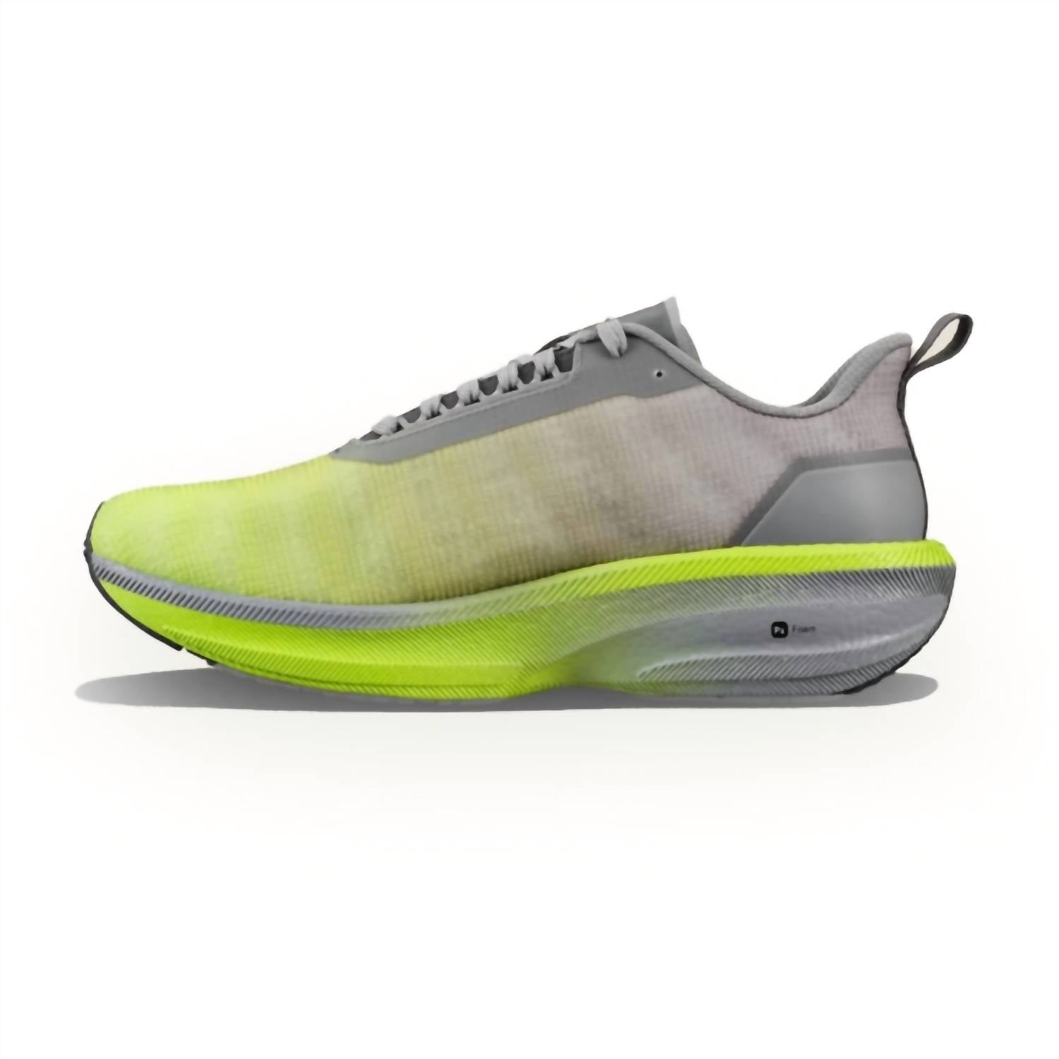 Craft Men's Endurance 2 Running Shoes in granite acid - men's sneaker - detail view