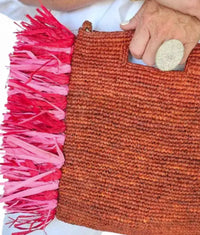 Baldiz - Remi Fringe Raffia Bag