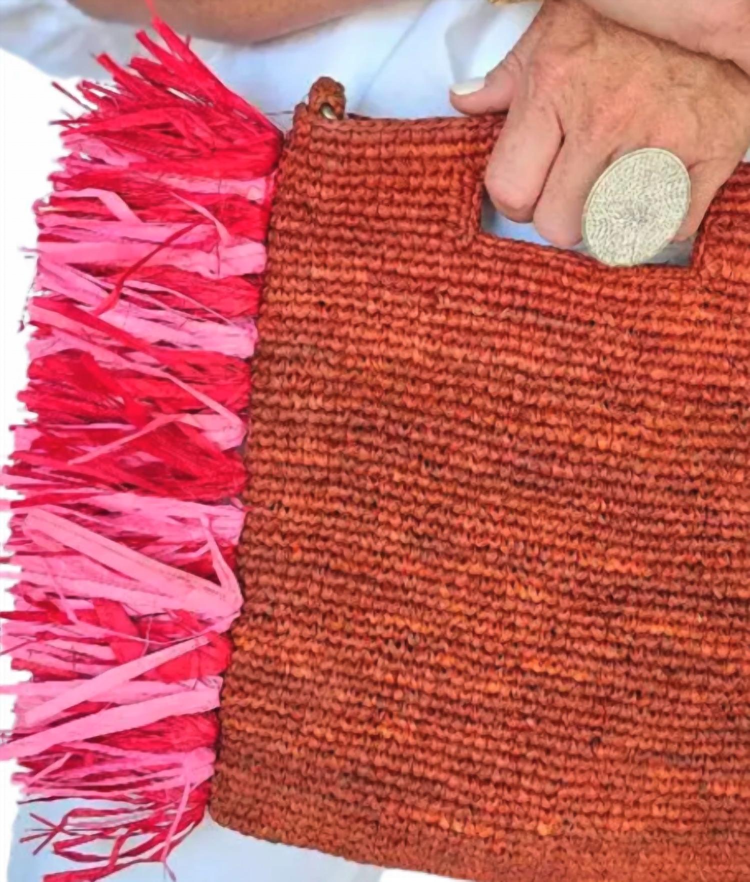 Baldiz - Remi Fringe Raffia Bag
