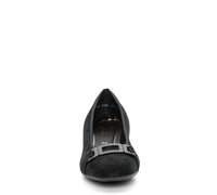 Ara Women's Buckle Block Heel Pump in black - women's heels - view 5