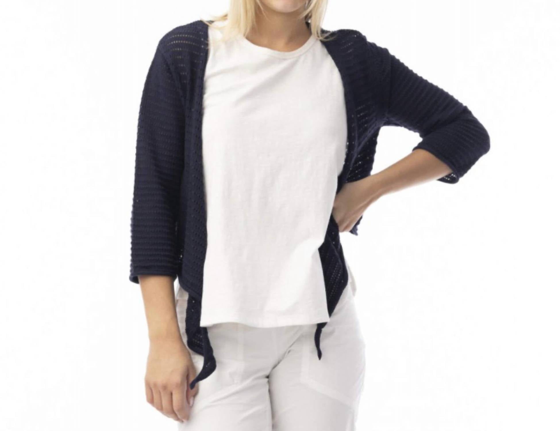 Orientique - Knit Essentials Tie Shrug