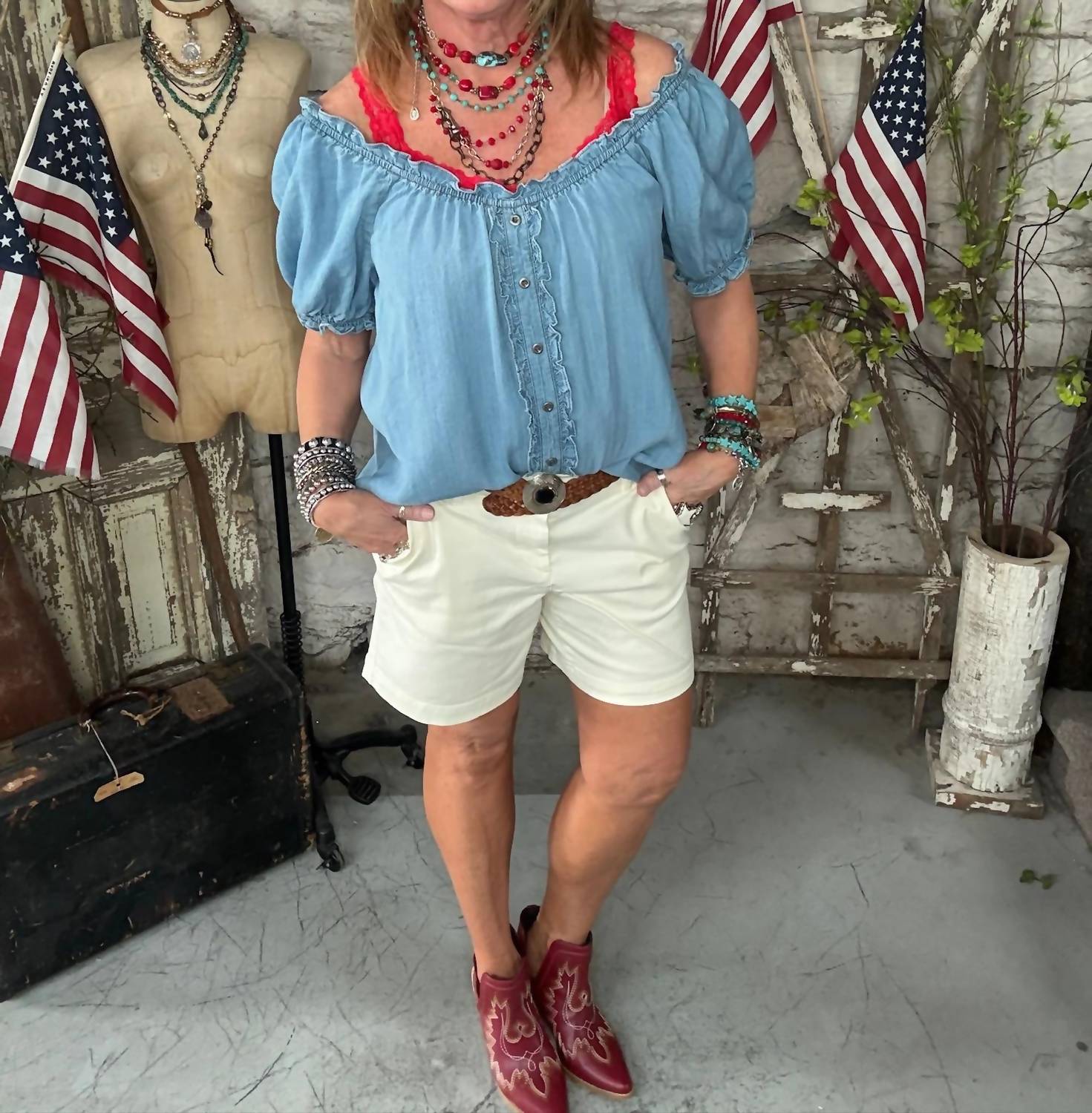 Dear John Denim - Mid-rise Hampton Shorts