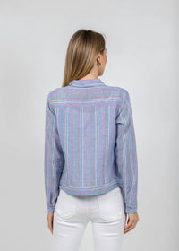 Pure Amici - Striped Linen Jacket