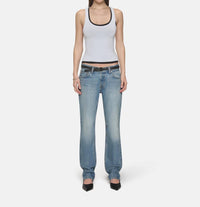EB Denim Low Rise Straight Jeans in luca - women's jeans - view 4