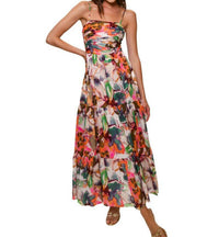 Hutch - Bethy Ruched Bodice Tiered Maxi Dress