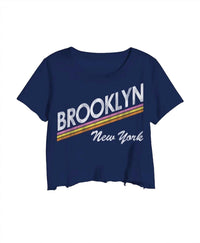 Prince Peter - Brooklyn NY Stripes Cropped Tee