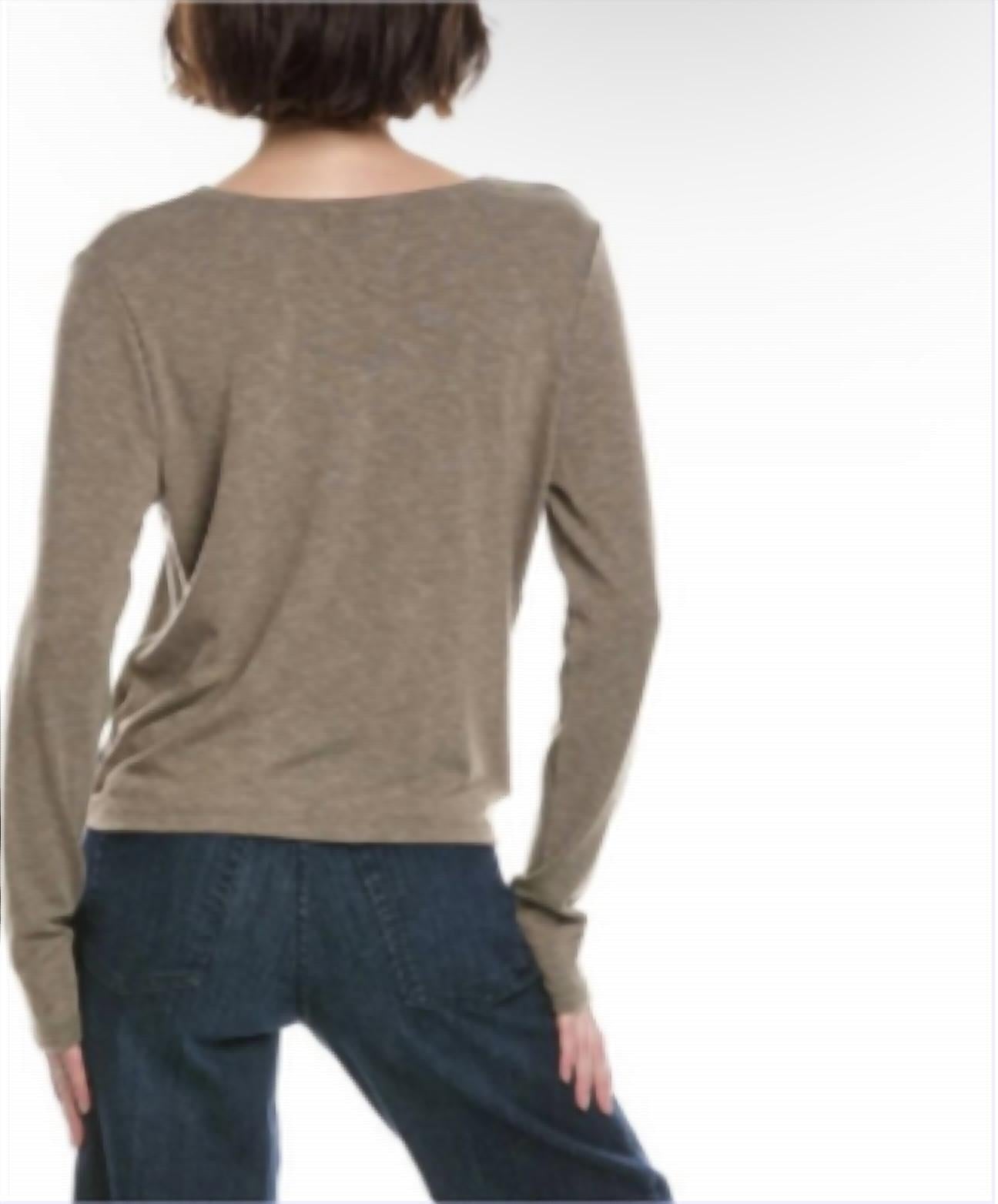 Michael Stars - Janet Tahoe Surplice Long Sleeve Top