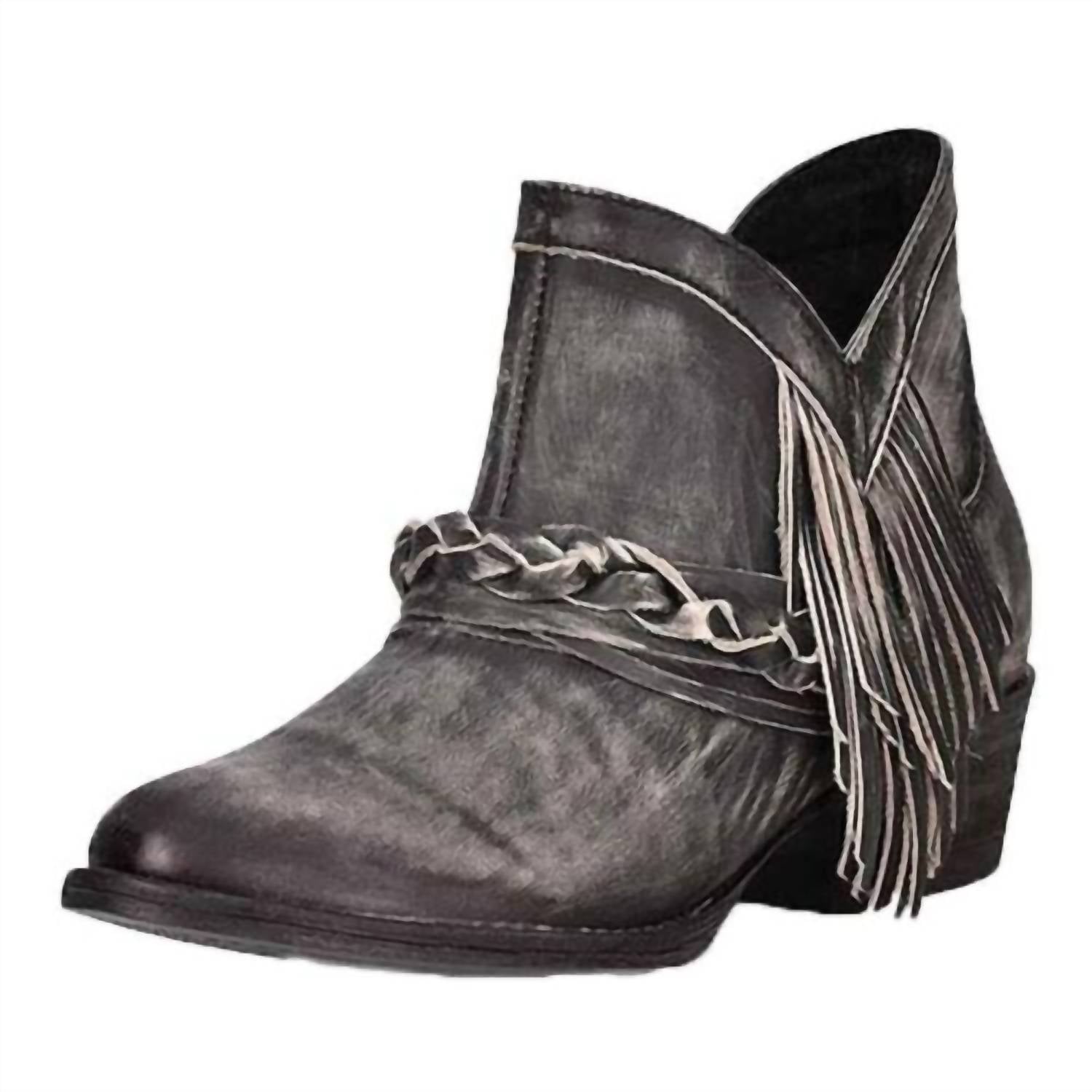 Circle G - Women's Ld Leather Bootie