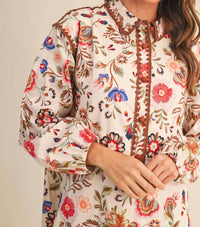 &Merci - Exclusive Print Blanket Mini Dress