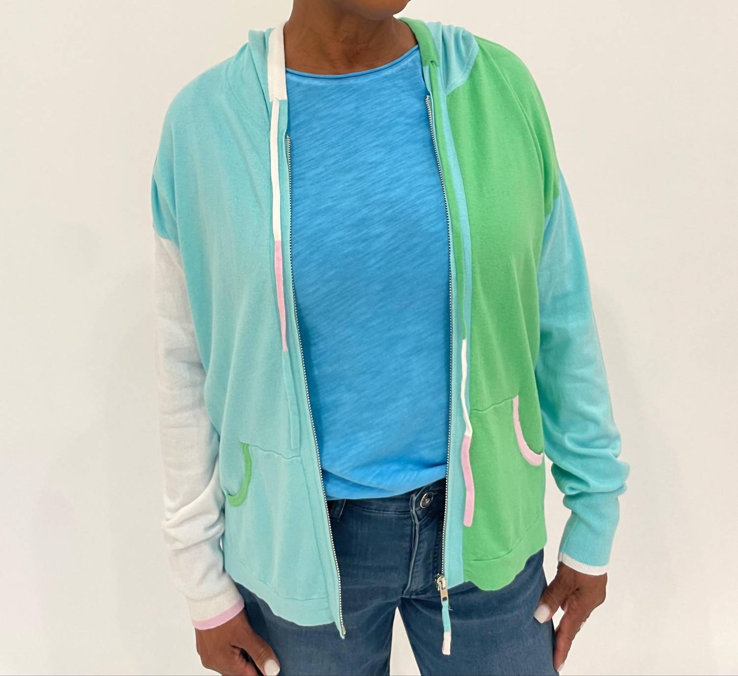 Zaket & Plover - Eli Color Block Hoodie