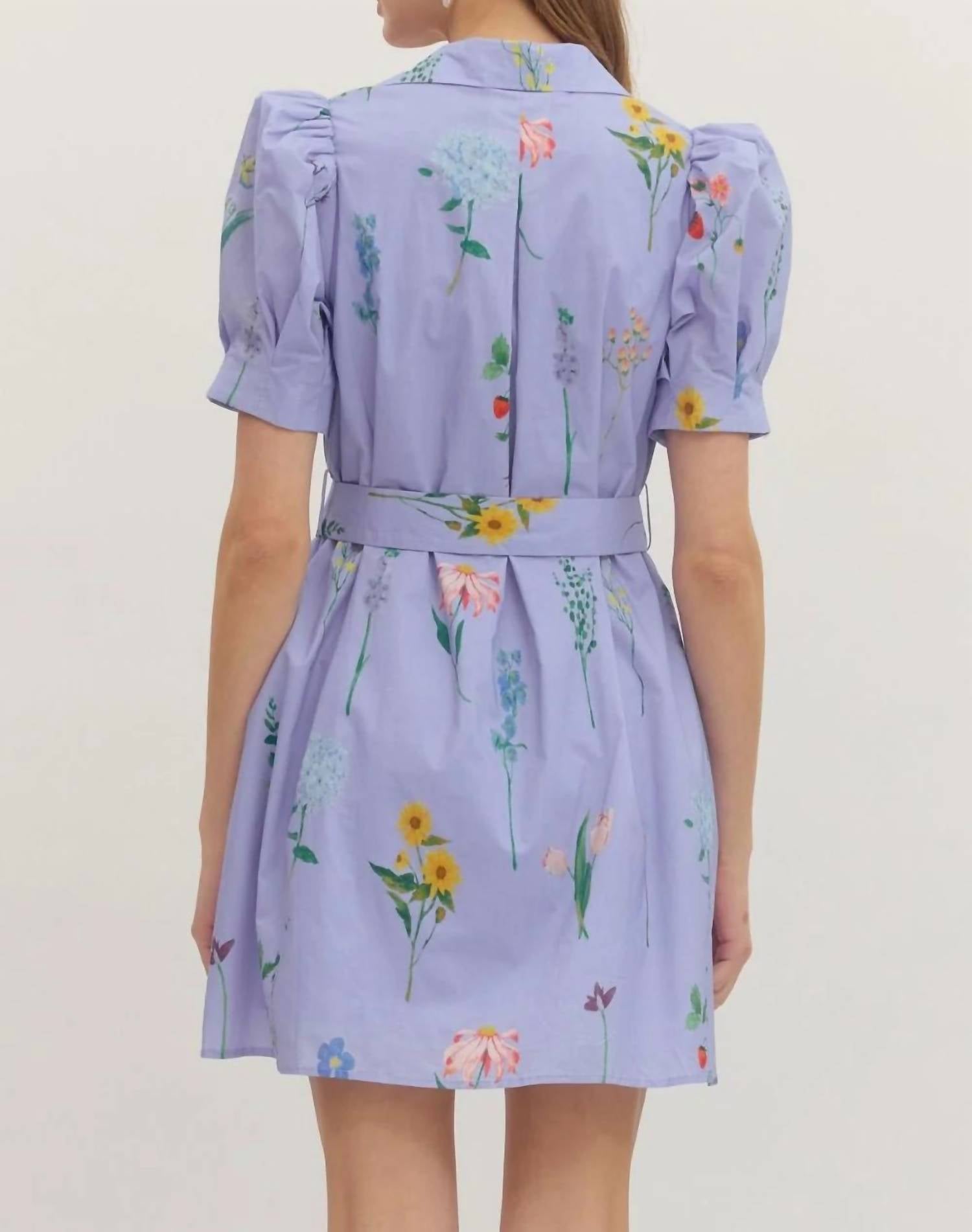 Entro - Meadow Muse Mini Dress