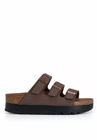 BIRKENSTOCK Women's Florida Iii Pap Flex Platform Sandal in mocca - women's sandal
