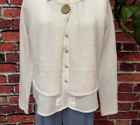 Picadilly - Classic One Button Cardigan