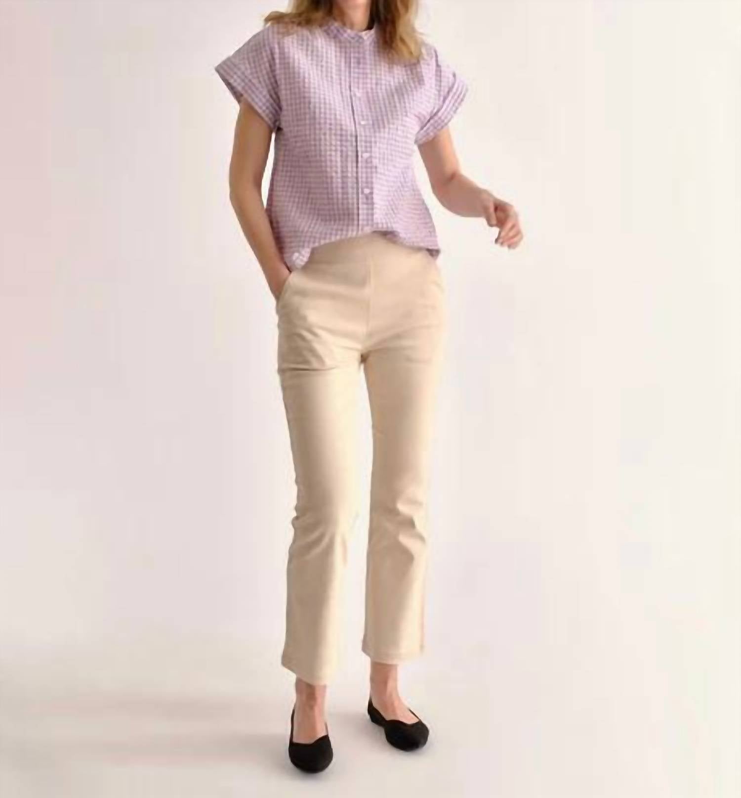 Cartolina Nantucket - Margo Gingham Top