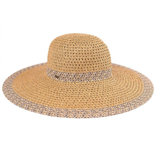 C.C Beanie - Womens Braided Wide Brim Hat