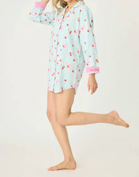 Pj Salvage - Classic Fit Flannel Nightshirt