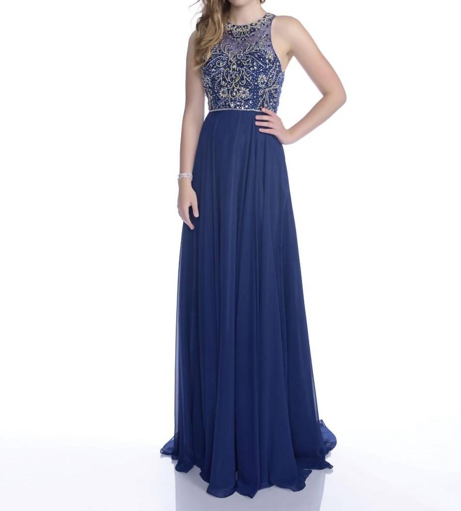 Karishma Creations - Envious Couture Sleeveless Prom Dress