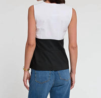 Hinson Wu - Ellen Sleeveless Colorblock Top
