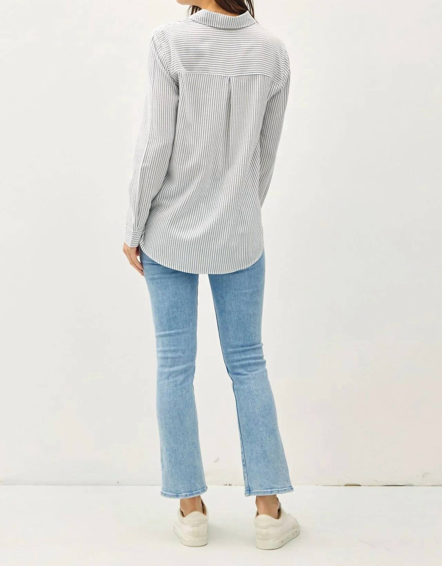 Be Cool - Addison Stripe Classic Shirt