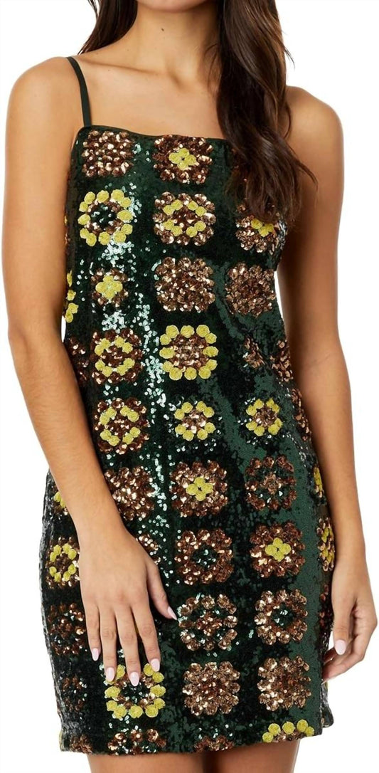 Gemini Sequin Mini Dress