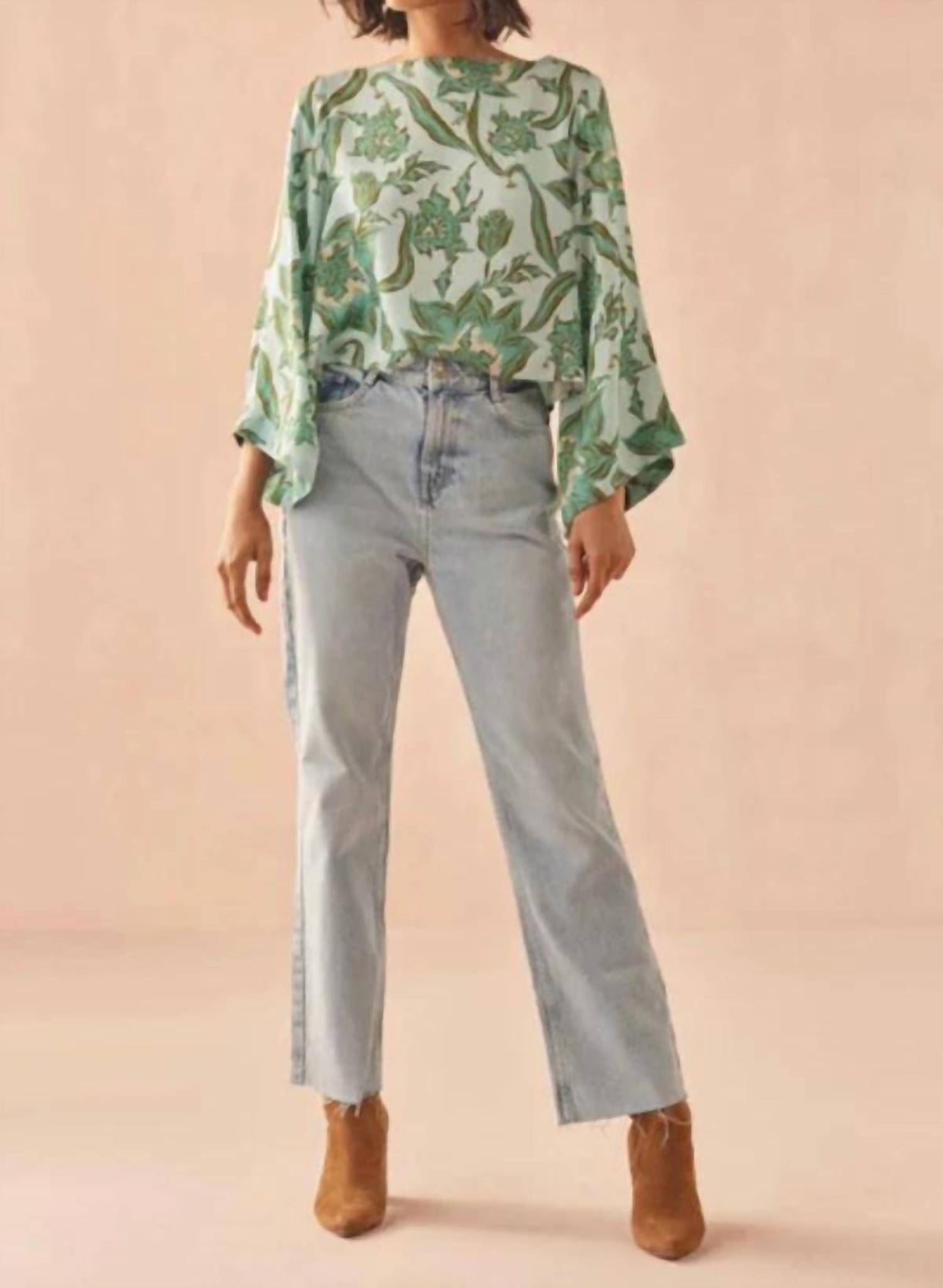 Omika - Peyton Boat Neckline Blouse