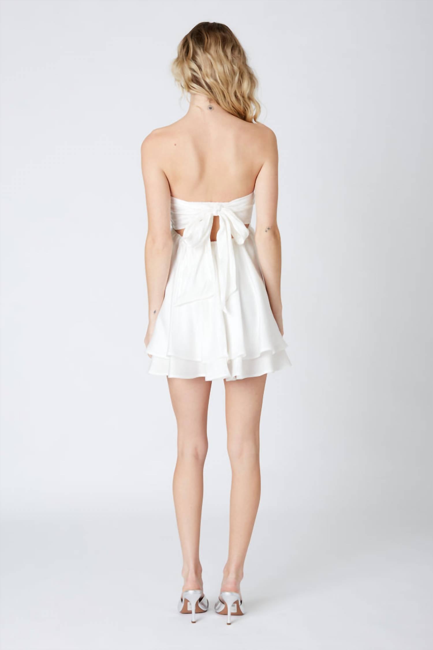 Cotton Candy La - Mamacita Strapless Dress