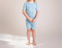 Kickee - Kid's Short Sleeve Pajama Set With Shorts